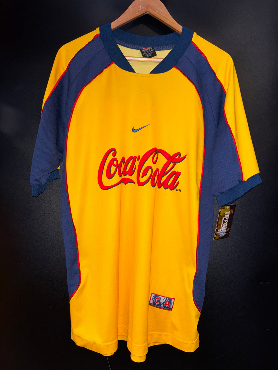 CLUB AMERICA ZAMORANO 2000-2001 ORIGINAL JERSEY SIZE L