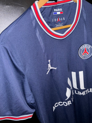 PSG PARIS SAINT GERMAIN MBAPPE 2021-2022  ORIGINAL JERSEY SIZE M