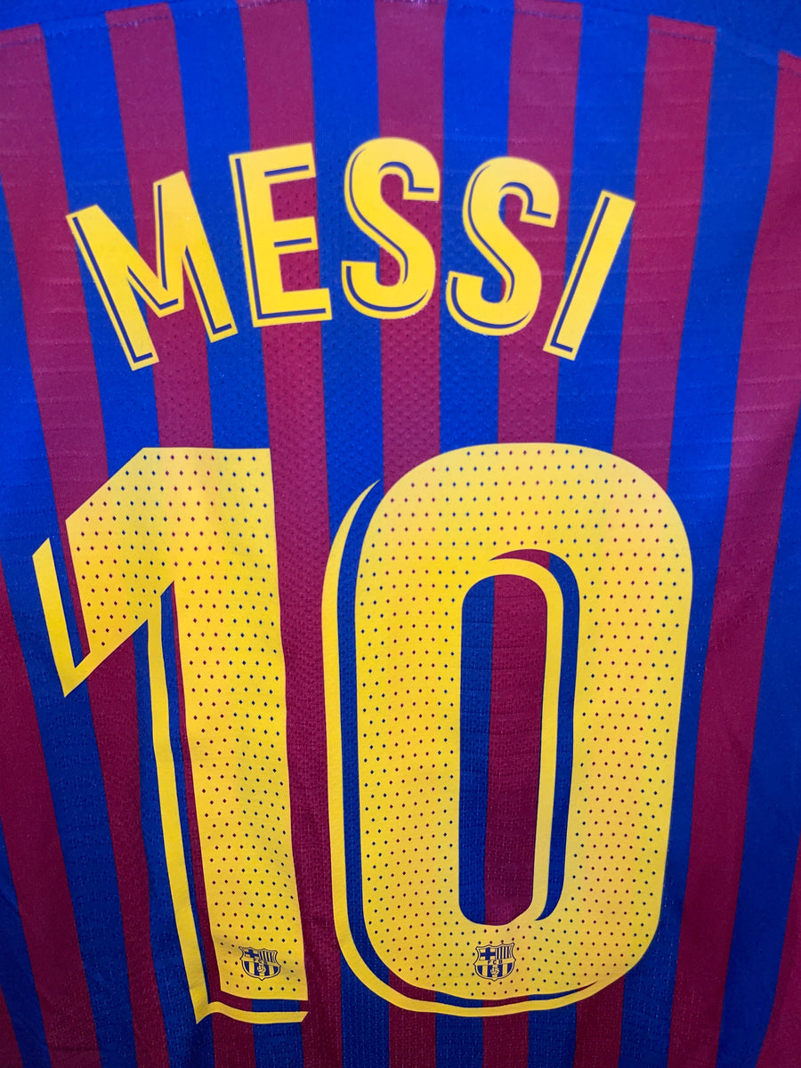 BARCELONA MESSI  2018-2019 ORIGINAL PLAYER  JERSEY Size XL