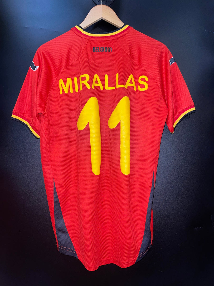 BELGIUM 2014 KEVIN MIRALLAS ORIGINAL JERSEY Size M