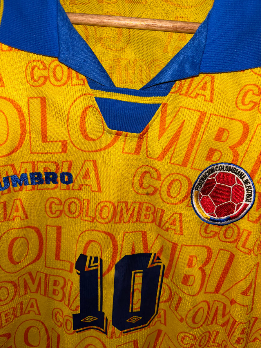 COLOMBIA 1997 VALDERRAMA  ORIGINAL JERSEY Size M