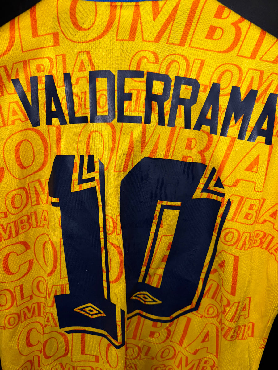 COLOMBIA 1997 VALDERRAMA  ORIGINAL JERSEY Size M