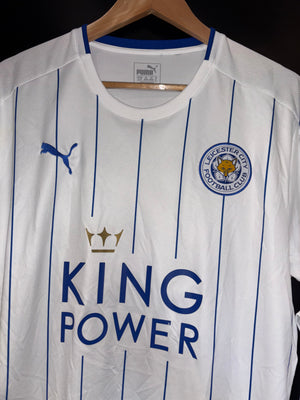 LEICESTER CITY VARDY 2016-2017 ORIGINAL JERSEY Size XL