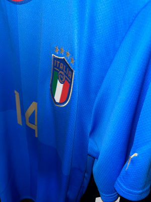 ITALY CHIESA 2022-2023 ORIGINAL JERSEY Size XL