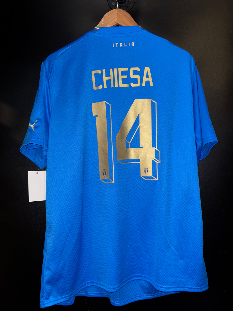 ITALY CHIESA 2022-2023 ORIGINAL JERSEY Size XL