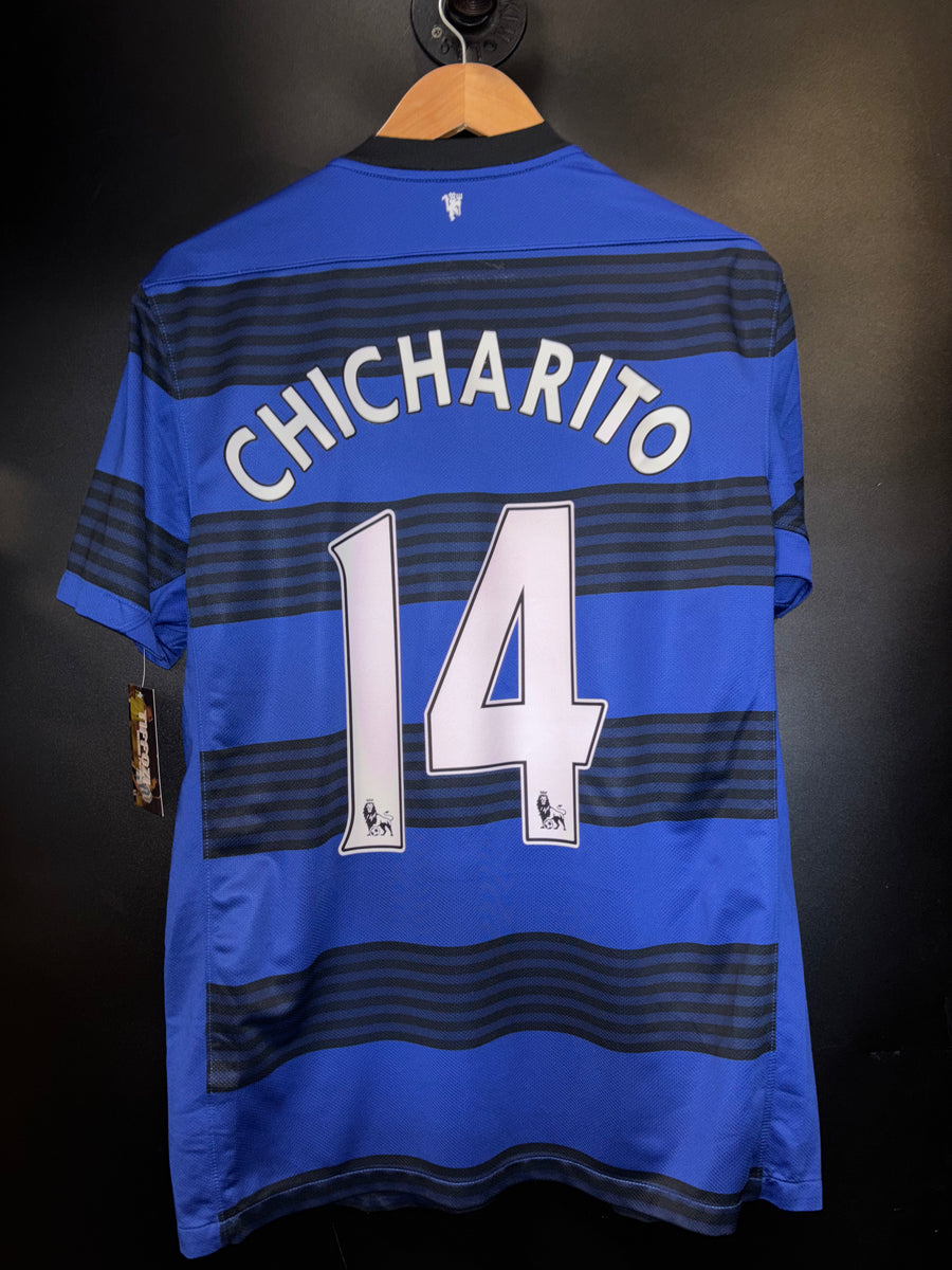 MANCHESTER UNITED CHICHARITO 2012-2013 ORIGINAL AWAY JERSEY Size L