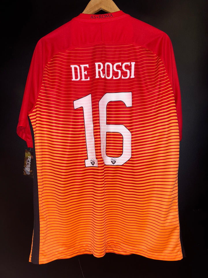 ROMA DE ROSSI 2016-2017 ORIGINAL JERSEY Size XL