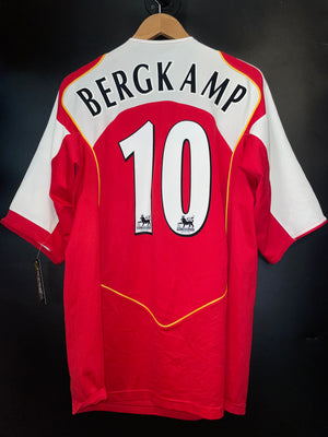 ARSENAL BERGKAMP 2004-2005  ORIGINAL JERSEY Size XL