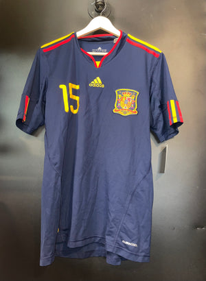 SPAIN SERGIO RAMOS 2010-2011 ORIGINAL JERSEY Size M