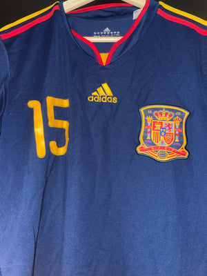 SPAIN SERGIO RAMOS 2010-2011 ORIGINAL JERSEY Size M