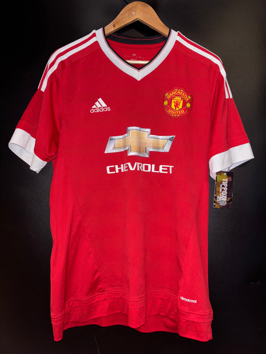 MANCHESTER UNITED ROONEY 2015-2016 ORIGINAL JERSEY Size L