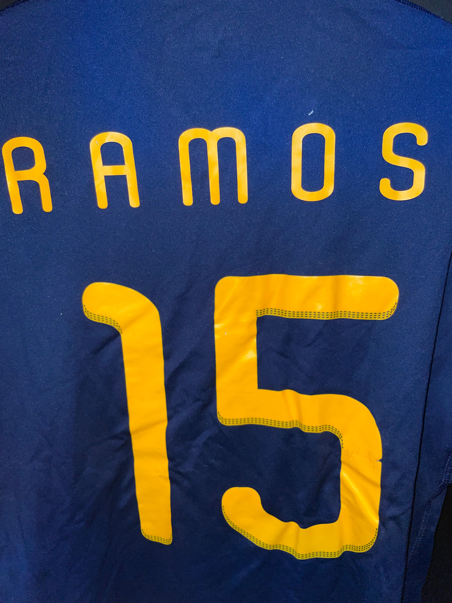 SPAIN SERGIO RAMOS 2010-2011 ORIGINAL JERSEY Size M