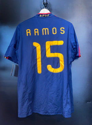 SPAIN SERGIO RAMOS 2010-2011 ORIGINAL JERSEY Size M