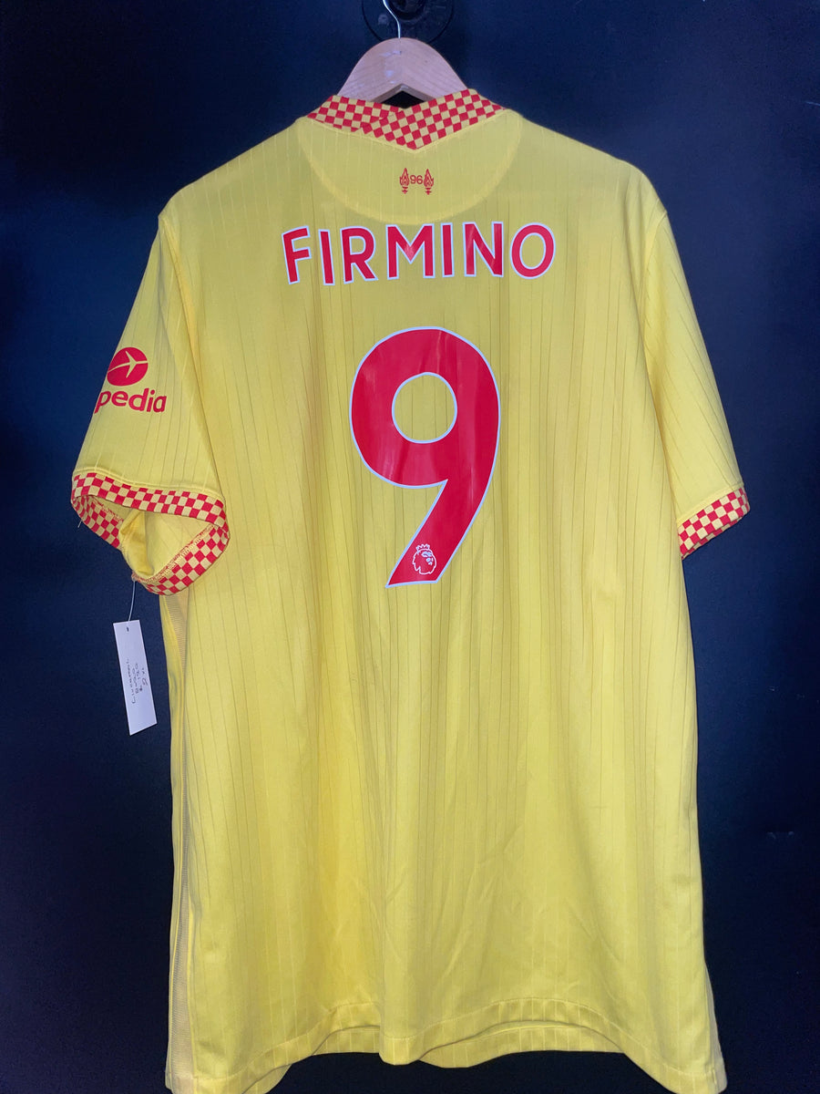 LIVERPOOL FIRMINO 2021-2022 ORIGINAL JERSEY SIZE 2XL