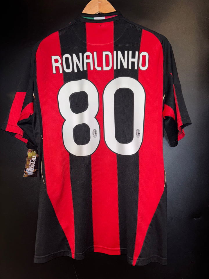 AC MILAN RONALDINHO 2010-2011 ORIGINAL JERSEY Size L