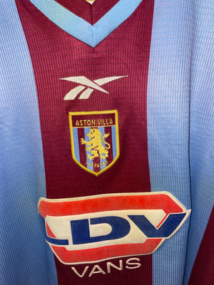 ASTON VILLA 1999-2000 ORIGINAL JERSEY Size L