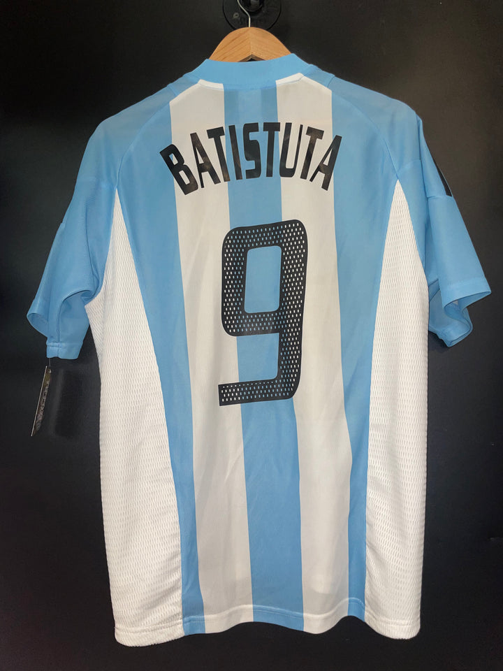 ARGENTINA BATISTUTA 2002-2003 ORIGINAL JERSEY Size M