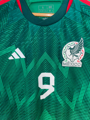 MEXICO RAUL JIMENEZ 2022-2023 ORIGINAL PLAYER  JERSEY Size S