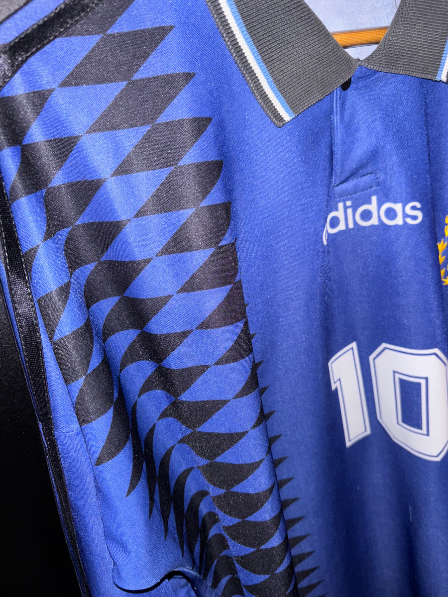 ARGENTINA MARADONA 1994-1995 ORIGINAL AWAY JERSEY Size L