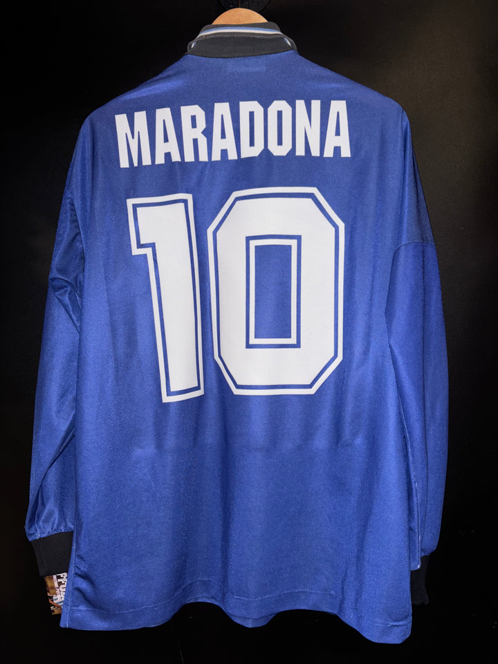 ARGENTINA MARADONA 1994-1995 ORIGINAL AWAY JERSEY Size L