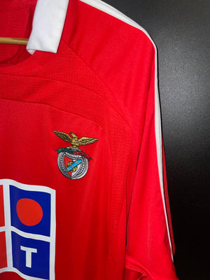 BENFICA DI MARIA 2007-2008 ORIGINAL JERSEY SIZE L