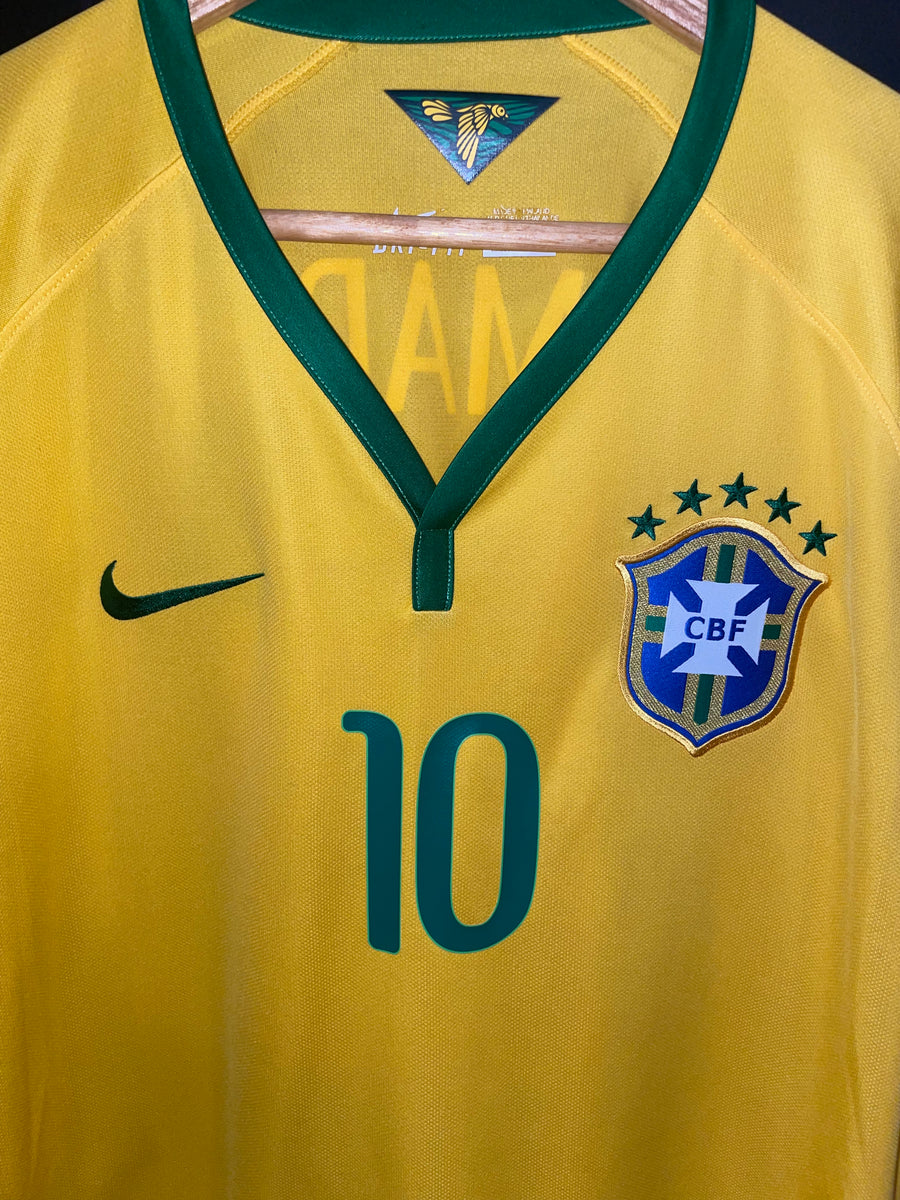 BRAZIL NEYMAR JR 2014-2015 ORIGINAL JERSEY XL