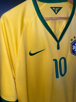 BRAZIL NEYMAR JR 2014-2015 ORIGINAL JERSEY XL