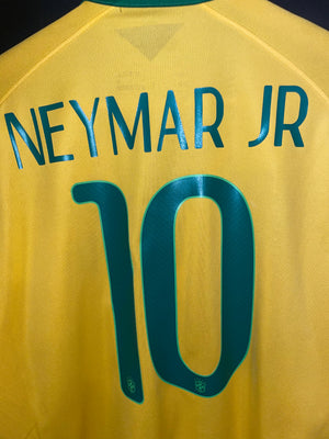 BRAZIL NEYMAR JR 2014-2015 ORIGINAL JERSEY XL