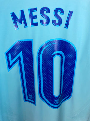 BARCELONA MESSI 2017-2018 ORIGINAL PLAYER JERSEY Size XL