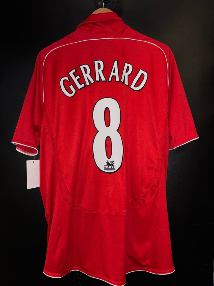 LIVERPOOL GERRARD 2006-2007 ORIGINAL JERSEY Size XL