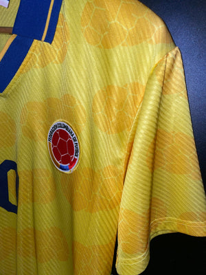 COLOMBIA VALDERRAMA 1994-1995  ORIGINAL  JERSEY Size L