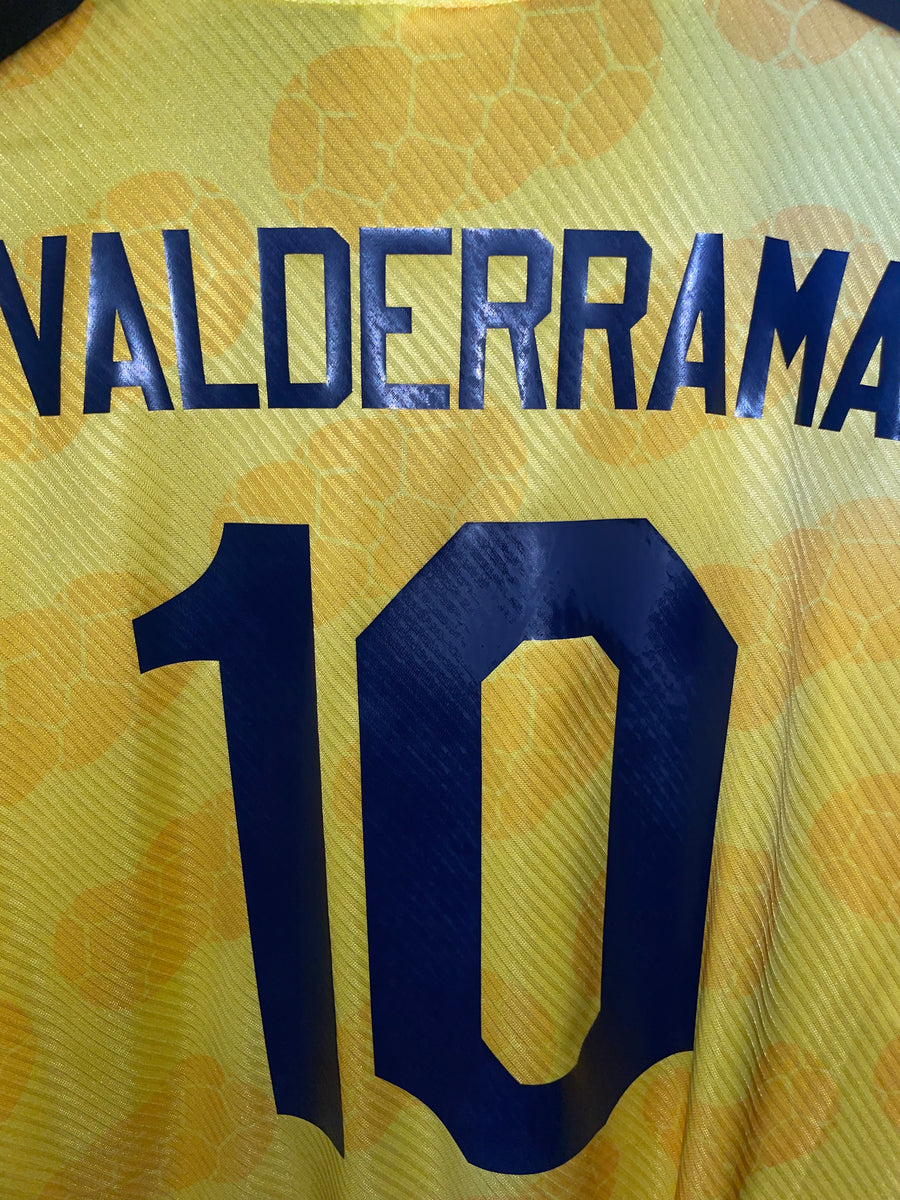 COLOMBIA VALDERRAMA 1994-1995  ORIGINAL  JERSEY Size L