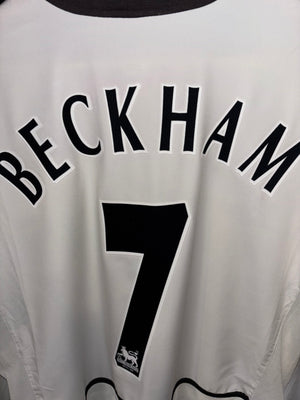 MANCHESTER UNITED BECKHAM 2002-2003  ORIGINAL JERSEY Size XL