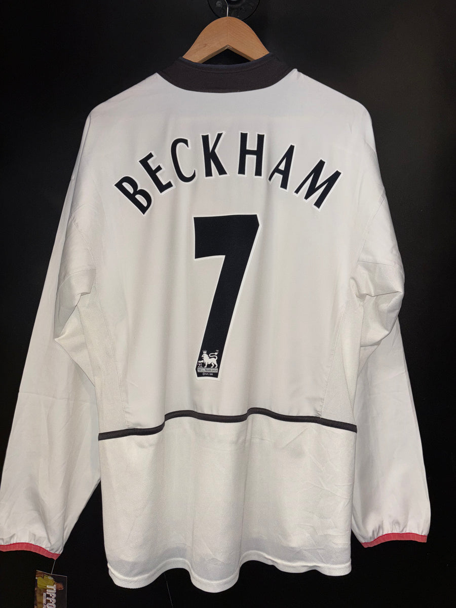 MANCHESTER UNITED BECKHAM 2002-2003  ORIGINAL JERSEY Size XL