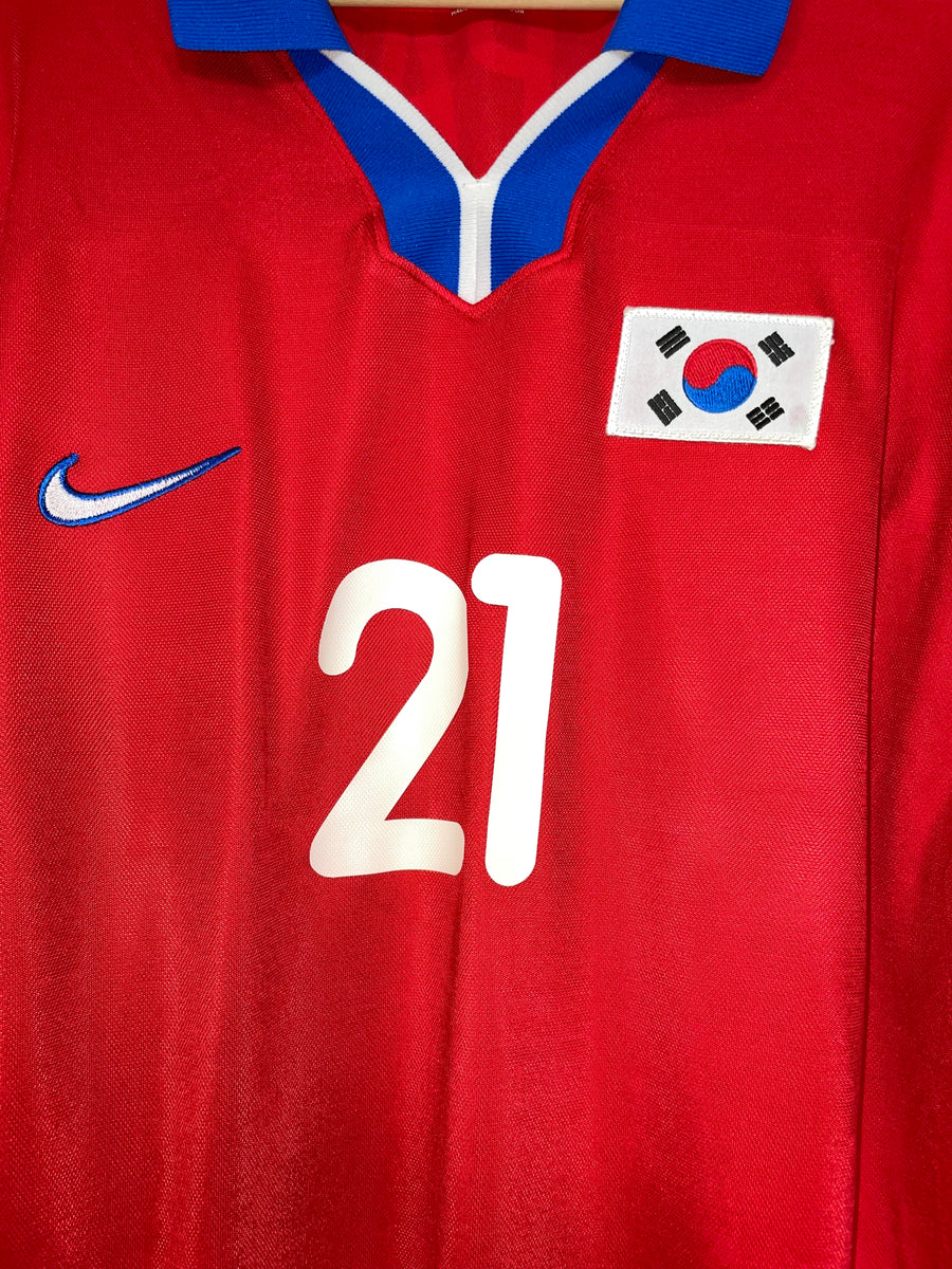 SOUTH KOREA 2000-2001 J S PARK ORIGINAL JERSEY SIZE XL