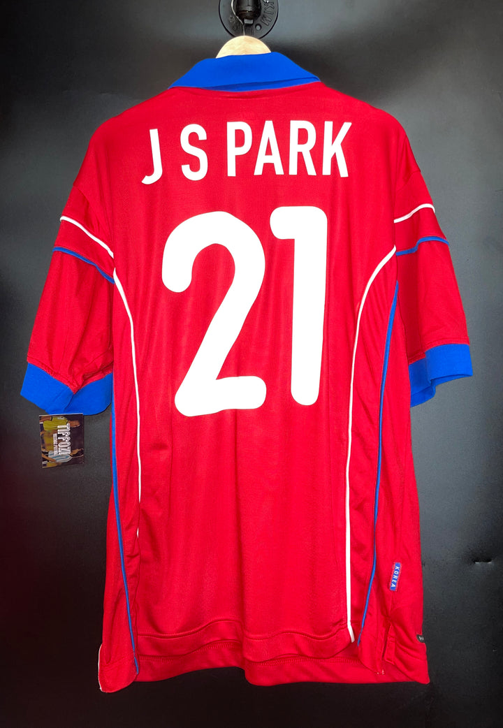 SOUTH KOREA 2000-2001 J S PARK ORIGINAL JERSEY SIZE XL