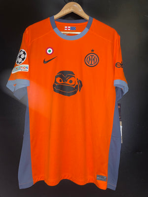 INTER MILAN LAUTARO 2023-2024 ORIGINAL NINJA TURTLES JERSEY Size XL