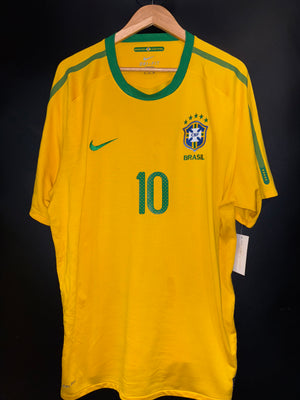 BRAZIL KAKA 2010-2011 ORIGINAL JERSEY 2XL