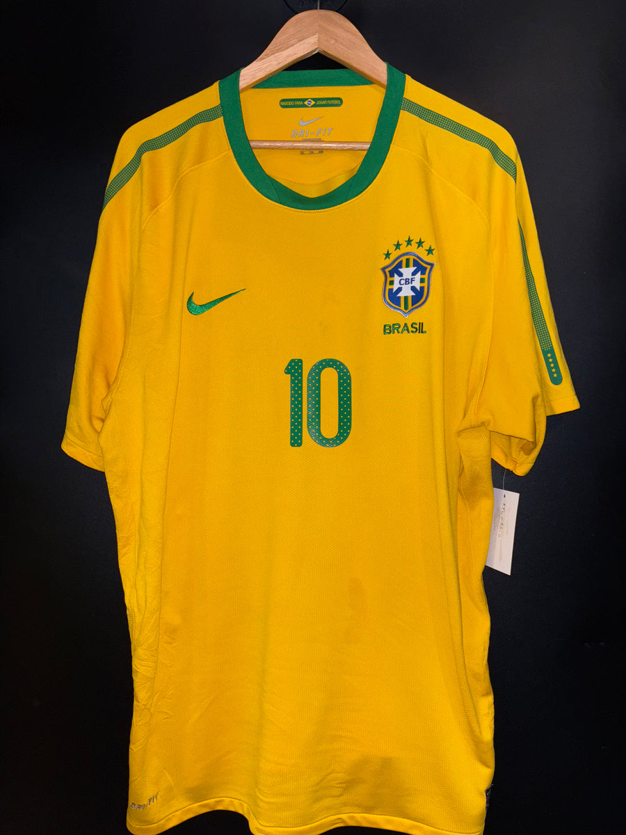 BRAZIL KAKA 2010-2011 ORIGINAL JERSEY 2XL