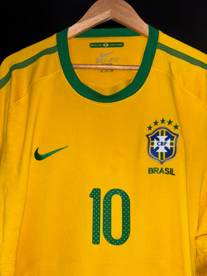 BRAZIL KAKA 2010-2011 ORIGINAL JERSEY 2XL