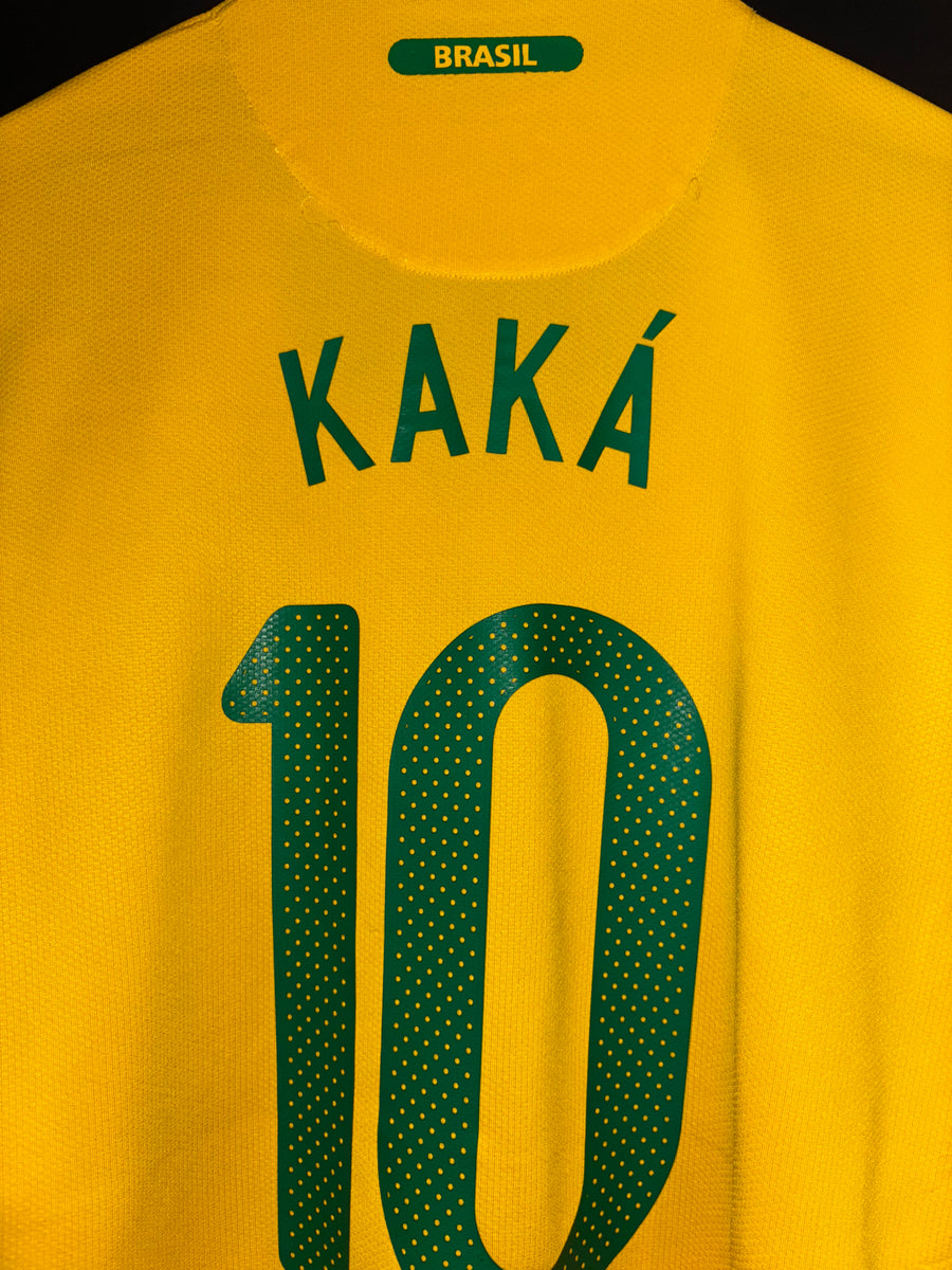 BRAZIL KAKA 2010-2011 ORIGINAL JERSEY 2XL