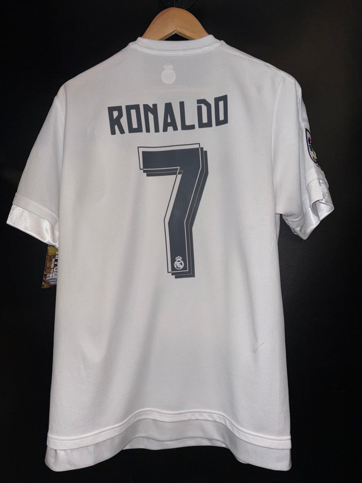 REAL MADRID RONALDO 2015-2016 ORIGINAL JERSEY SIZE L