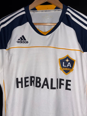 LA GALAXY BECKHAM 2010-2011 ORIGINAL JERSEY SIZE L