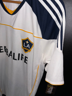 LA GALAXY BECKHAM 2010-2011 ORIGINAL JERSEY SIZE L