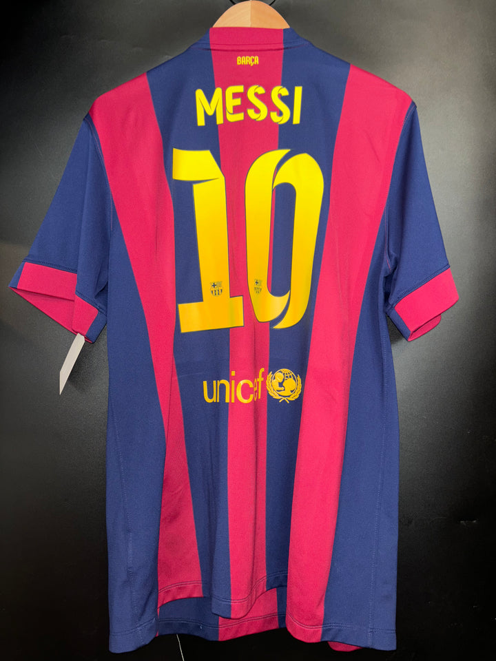 BARCELONA MESSI 2014-2015 ORIGINAL JERSEY Size XL