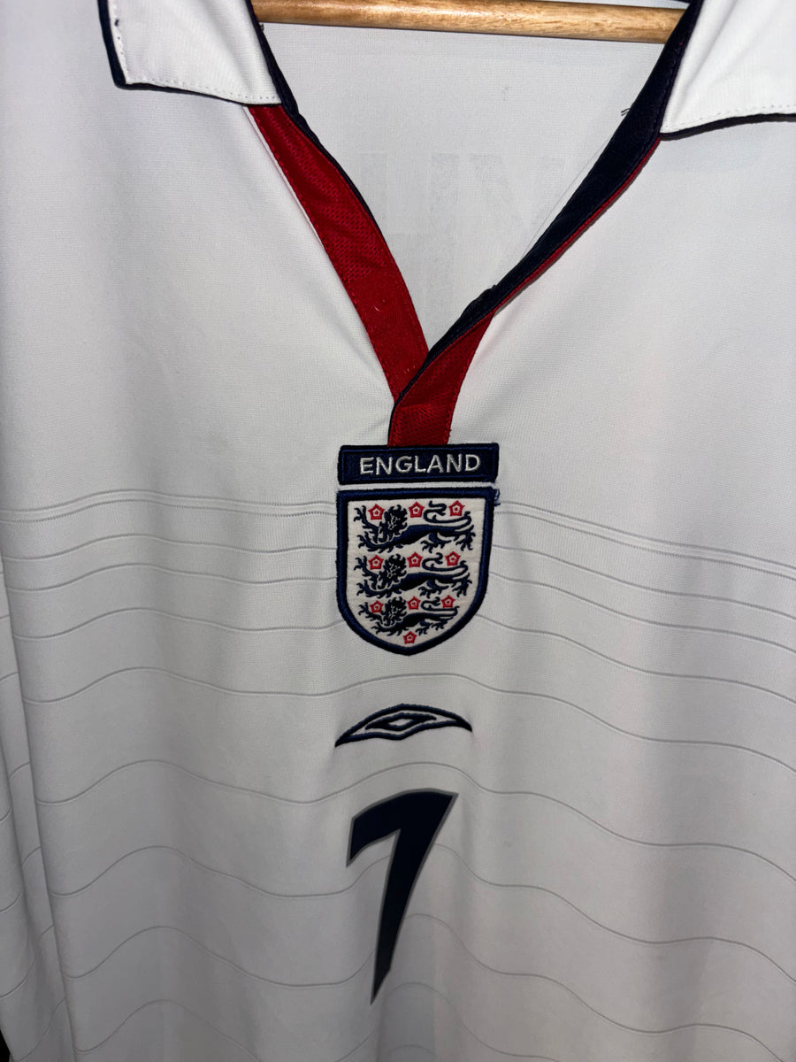 ENGLAND BECKHAM 2004-2005 ORIGINAL  JERSEY Size 2XL