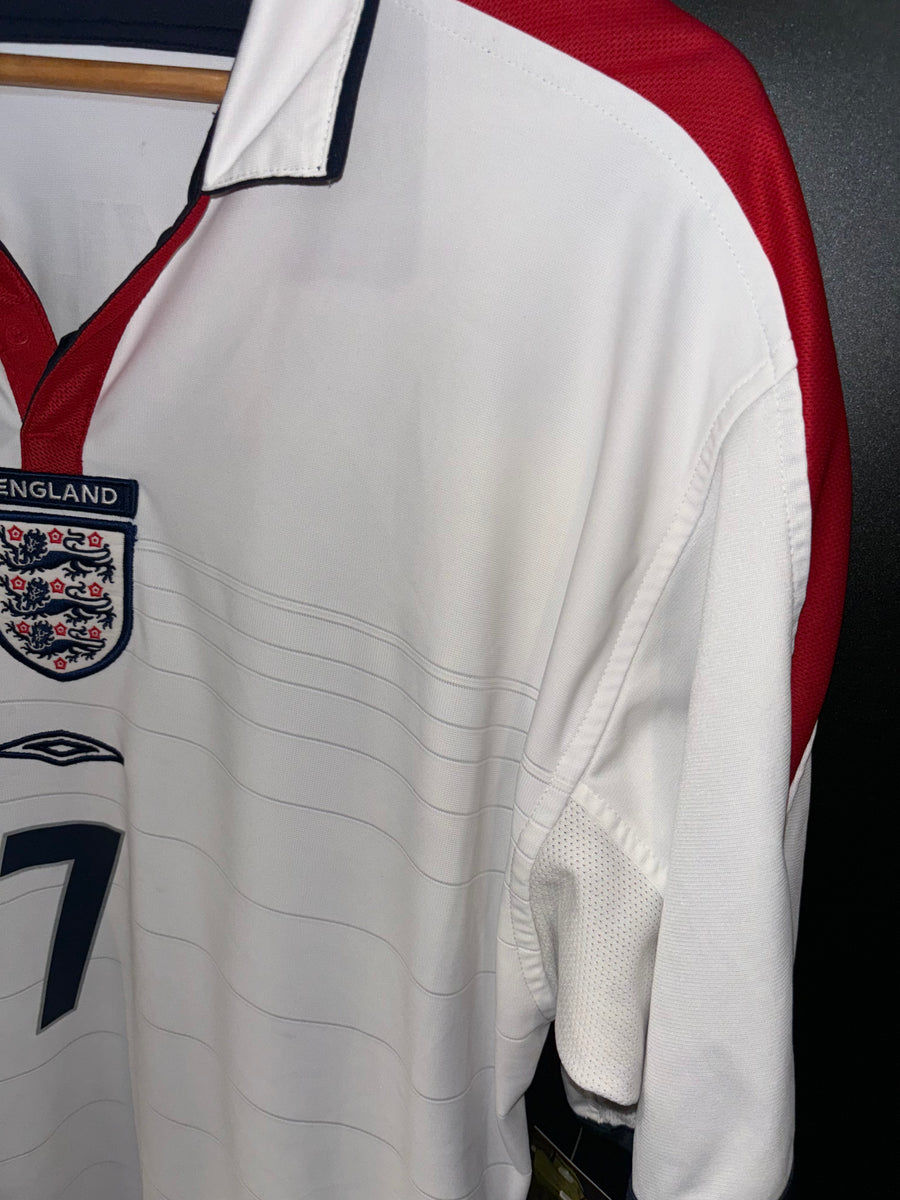 ENGLAND BECKHAM 2004-2005 ORIGINAL  JERSEY Size 2XL