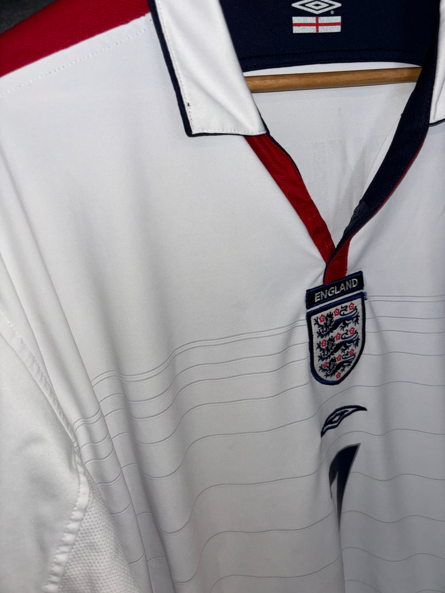 ENGLAND BECKHAM 2004-2005 ORIGINAL  JERSEY Size 2XL