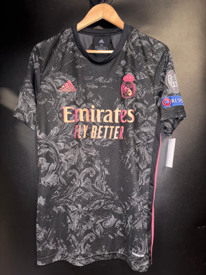 REAL MADRID VALVERDE 2020-2021 ORIGINAL AWAY JERSEY Size M