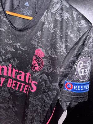 REAL MADRID VALVERDE 2020-2021 ORIGINAL AWAY JERSEY Size M